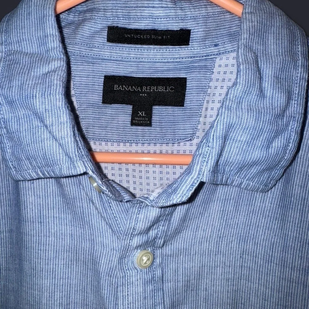 Banana Republic Blue Dress Shirt